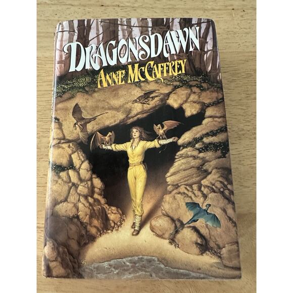 Anne McCaffrey, 2 BKS Dragonseye & Dragonsdawn HC/DJ/ First Ed/Sci-Fi VTG - Picture 4 of 15